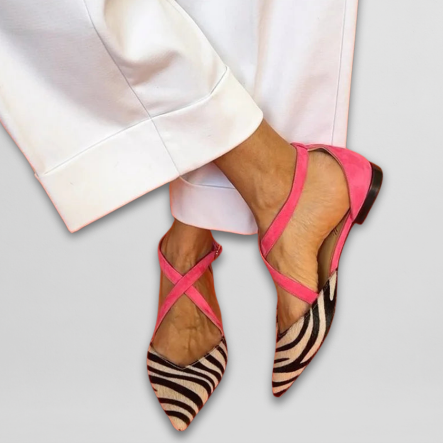 Fern | Strappy Ballerina Flats