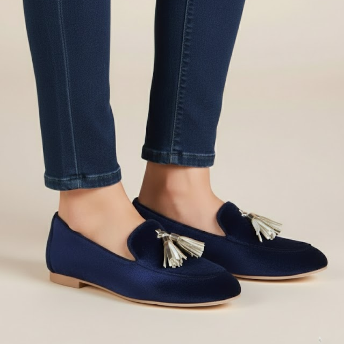 Penelope Blue Loafers