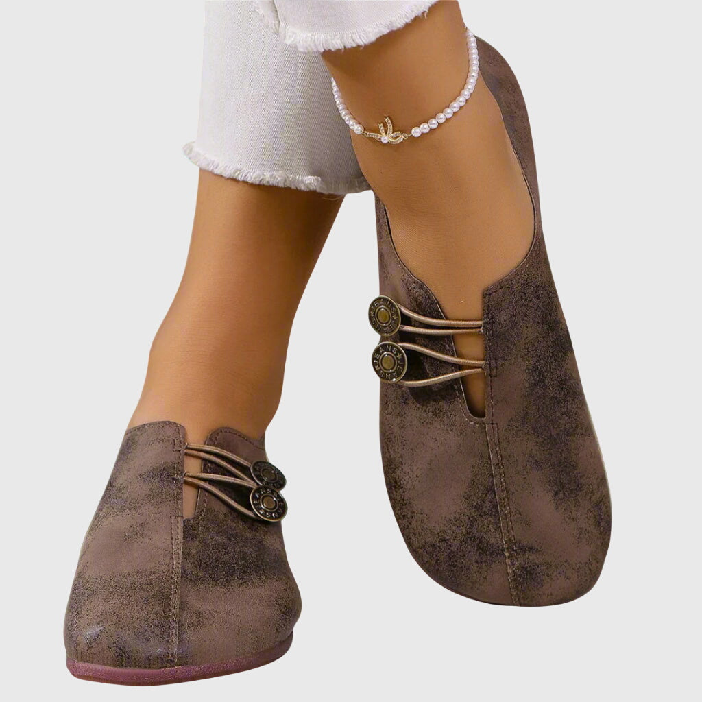 Josephine | Lace-Up Suede Ankle Boots For Women