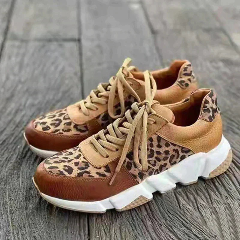 Crizzy | Comfortable Leopard Sneakers