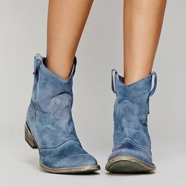Hanne | Block Heel Cowboy Boots For Women