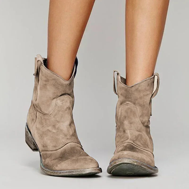 Hanne | Block Heel Cowboy Boots For Women